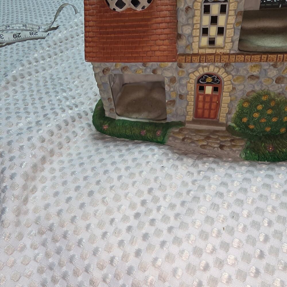 PARTYLITE RETIRED THE BRISTOL HOUSE TEALIGHT HOYSE - Picture 5 of 8